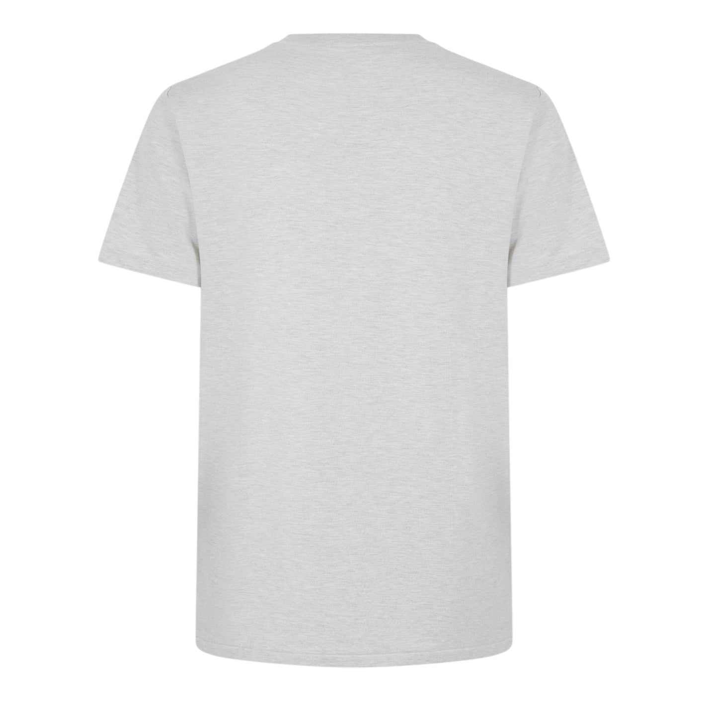Light Heather Grey - Back - Ralph Lauren Mens Puck Logo T-Shirt