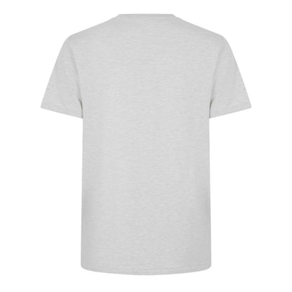 Light Heather Grey - Back - Ralph Lauren Mens Puck Logo T-Shirt