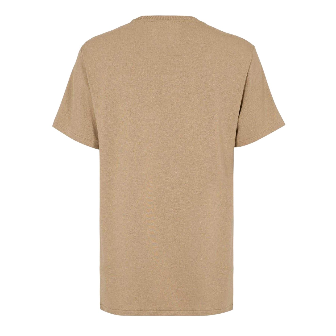 Vintage Khaki - Back - Ralph Lauren Mens Puck Logo T-Shirt