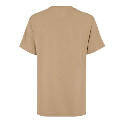 Vintage Khaki - Back - Ralph Lauren Mens Puck Logo T-Shirt