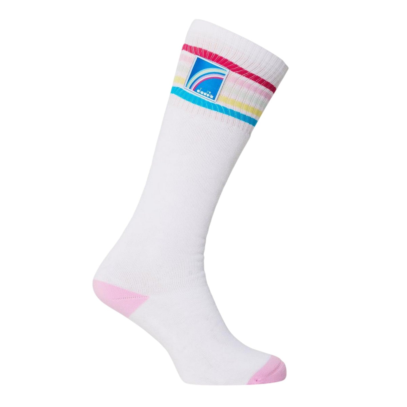 Optical White - Front - Diadora Unisex Adult Unicorn Knitted Crew Socks