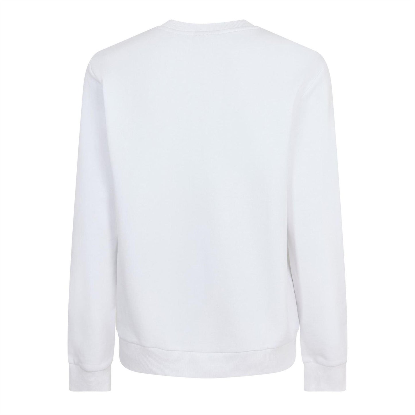 White - Back - Hugo Mens Drick 194 Logo Cotton Sweatshirt
