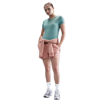 Cannon - Lifestyle - Nike Womens-Ladies Chill Swoosh Knitted Slim T-Shirt