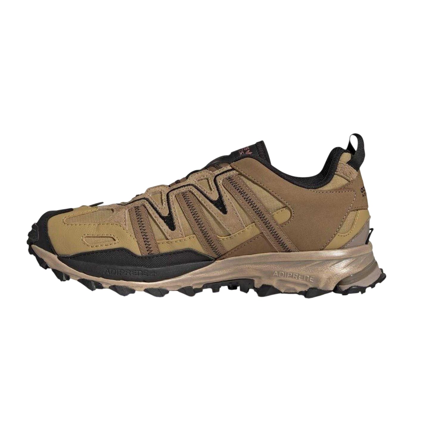 Beige - Side - Adidas Mens Hyperturf Leather Hiking Shoes