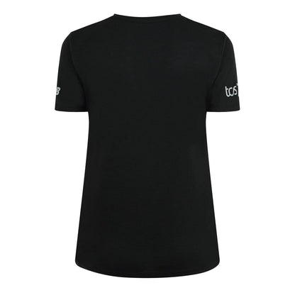 Black-Green - Back - New Balance Womens-Ladies Finisher Graphic Print T-Shirt
