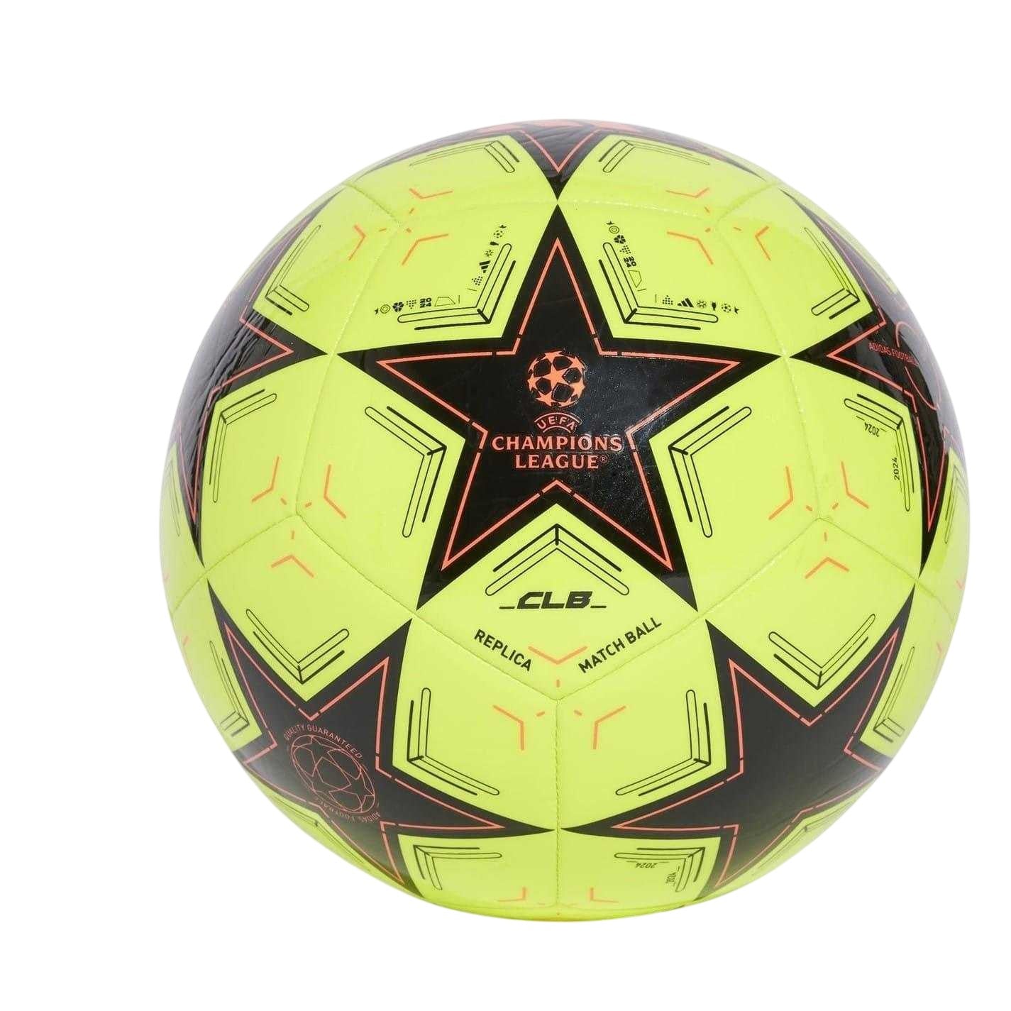 Yellow-Black - Front - Adidas Glider UEFA Champions League Football