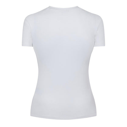 White - Back - USA Pro Womens-Ladies Essential Slim T-Shirt