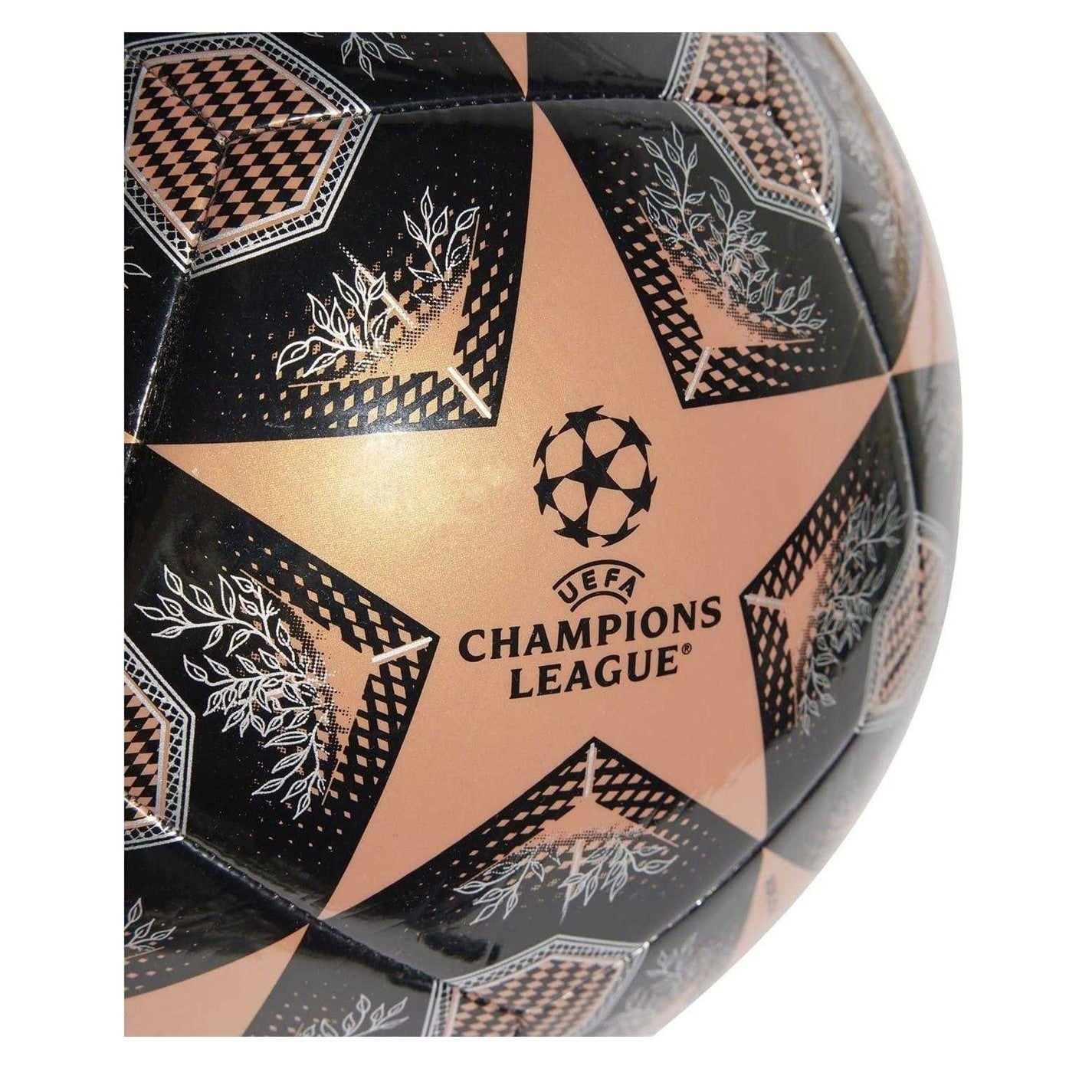 Gold-Black - Back - Adidas Glider UEFA Champions League Football