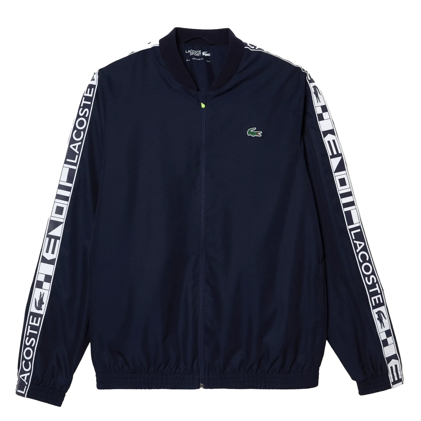 Navy - Back - Lacoste Mens Stripe Logo Tennis Sweatsuit