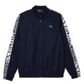 Navy - Back - Lacoste Mens Stripe Logo Tennis Sweatsuit