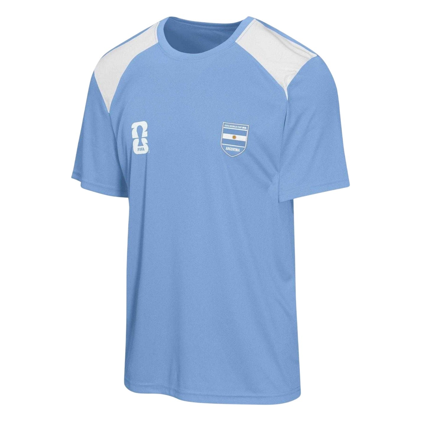Blue - Front - Argentina Childrens-Kids FIFA World Cup 26 T-Shirt