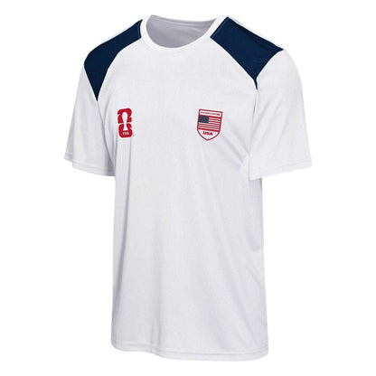 White - Front - USA Childrens-Kids FIFA World Cup 26 T-Shirt