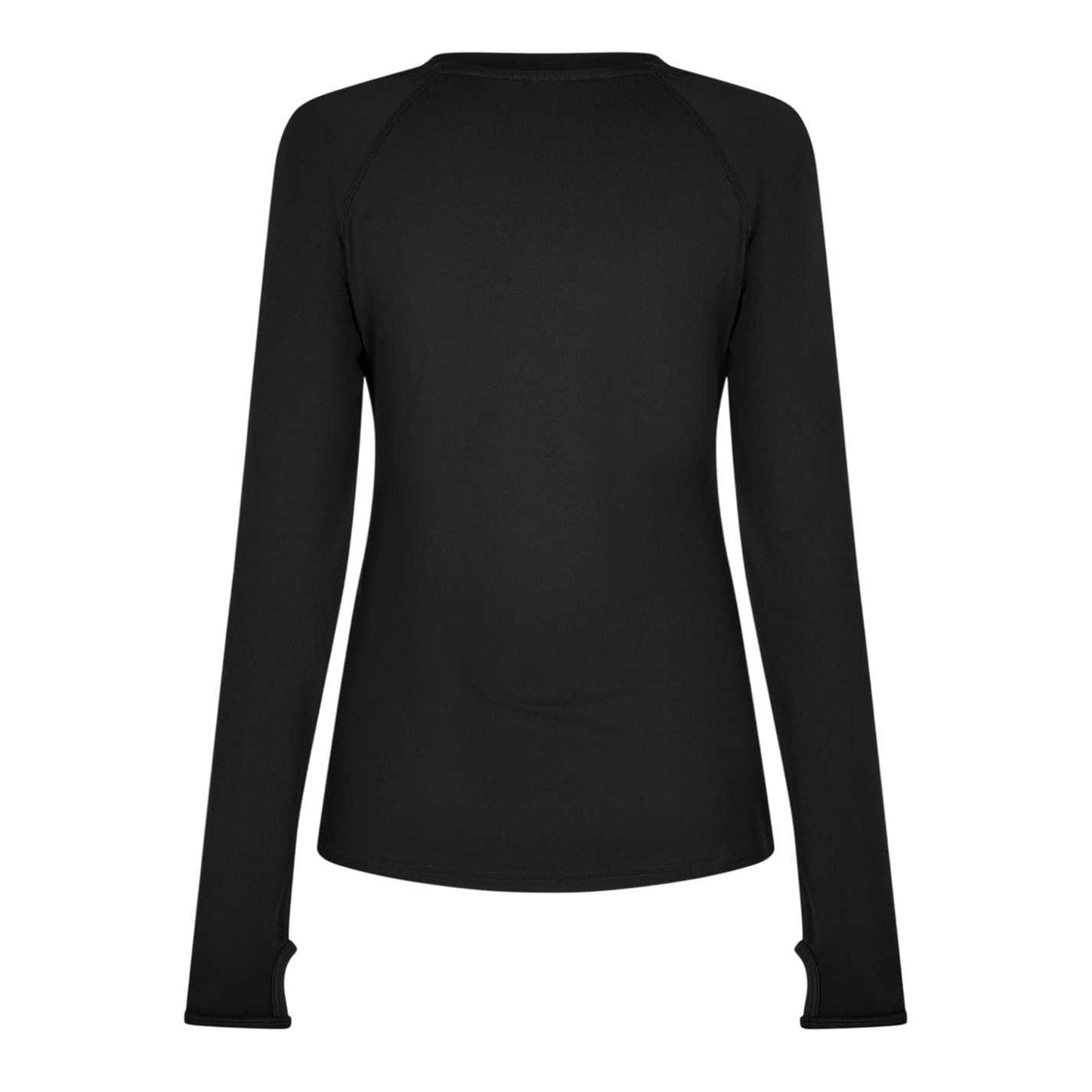 Black - Back - USA Pro Womens-Ladies Long-Sleeved Top