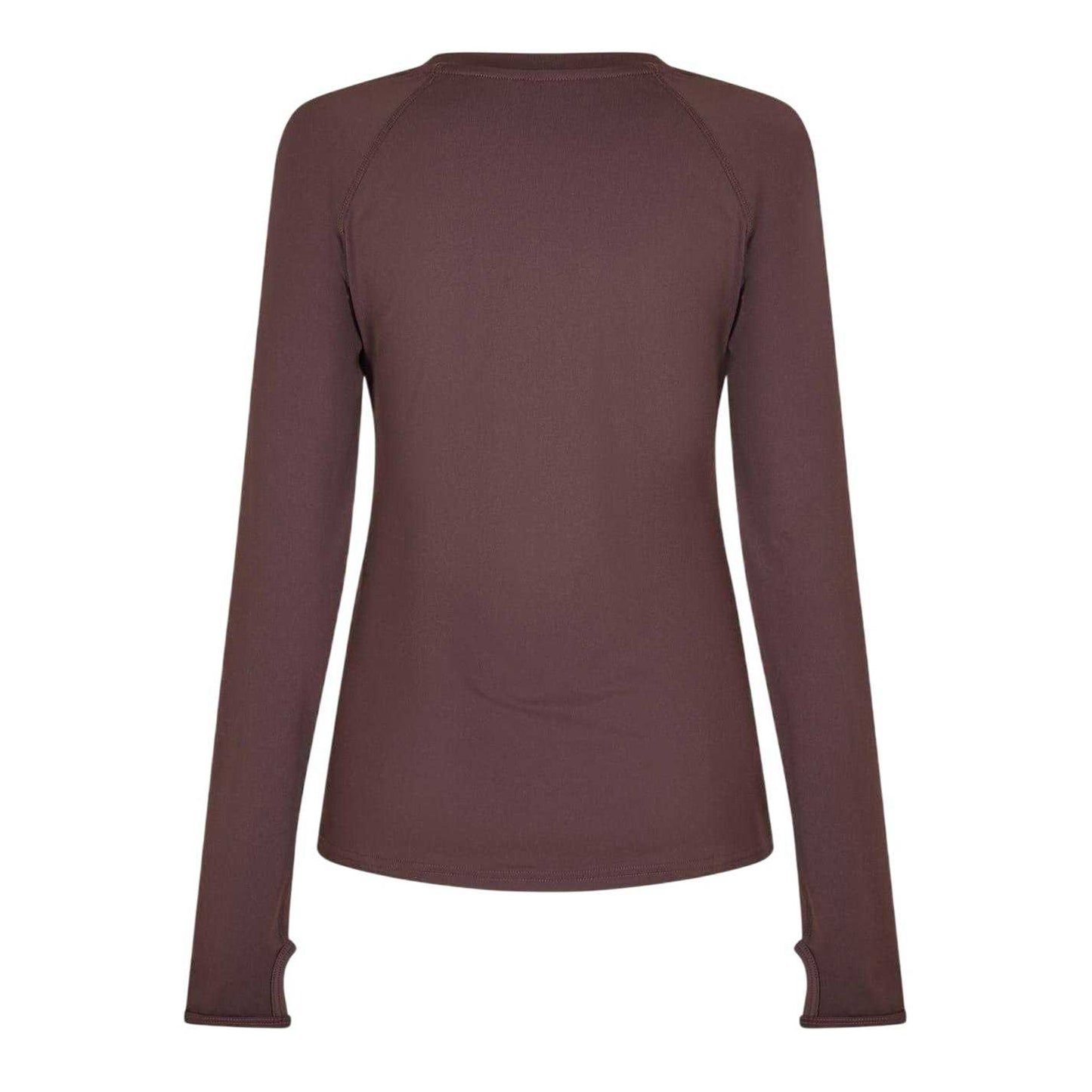 Espresso - Back - USA Pro Womens-Ladies Long-Sleeved Top