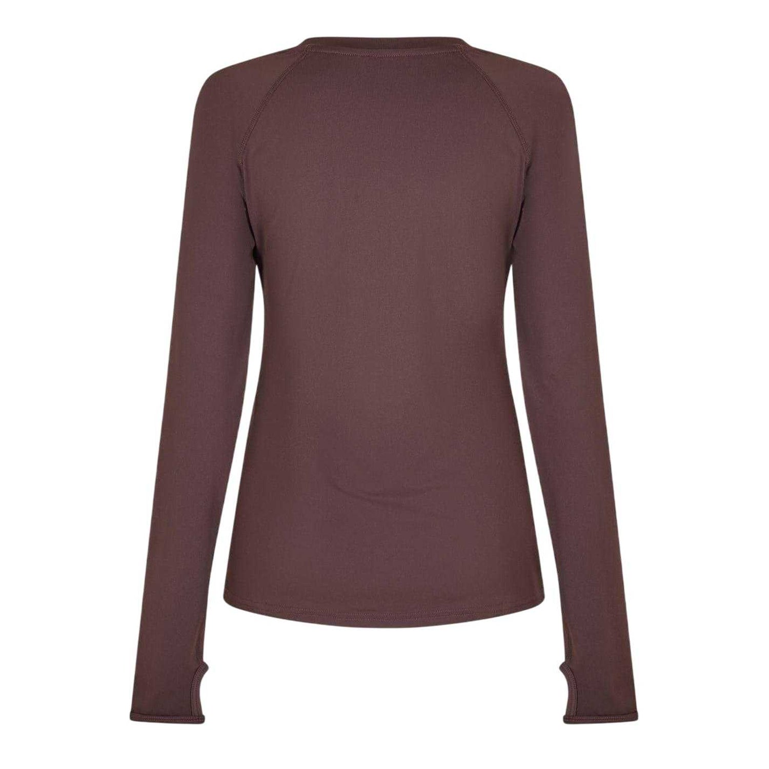 Espresso - Back - USA Pro Womens-Ladies Long-Sleeved Top
