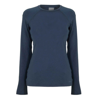 Navy - Front - USA Pro Womens-Ladies Long-Sleeved Top