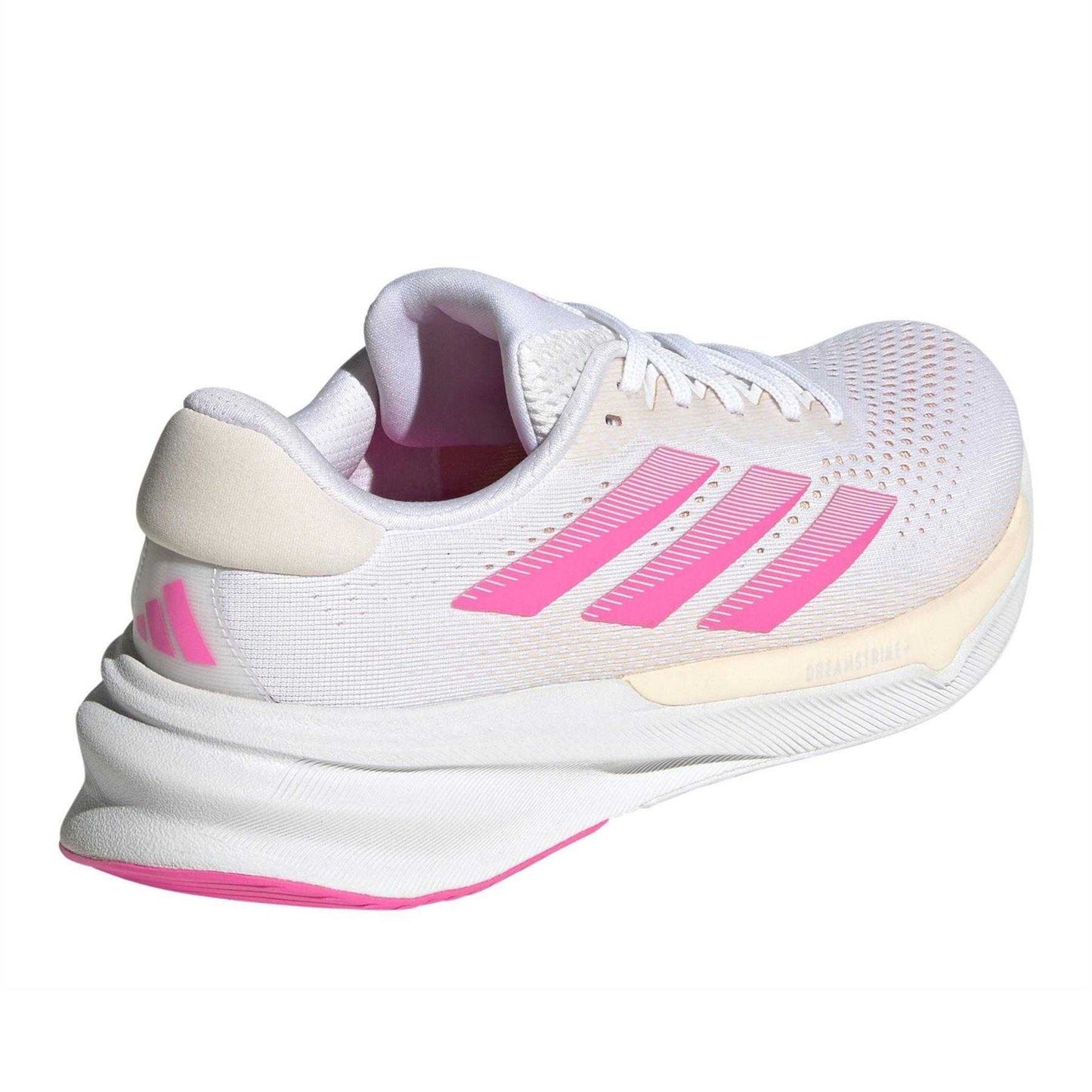 White-Pink - Back - Adidas Womens-Ladies Supernova Stride 2.0 Trainers