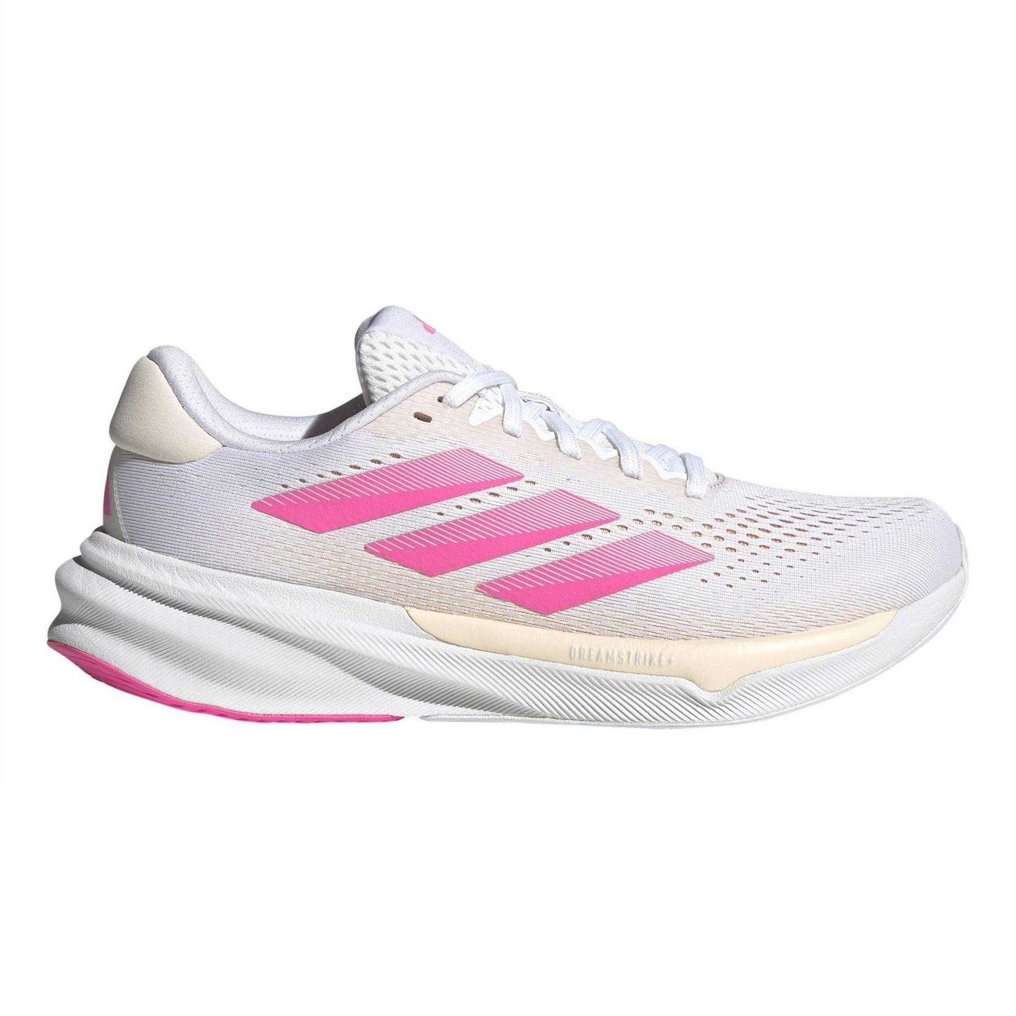 White-Pink - Lifestyle - Adidas Womens-Ladies Supernova Stride 2.0 Trainers