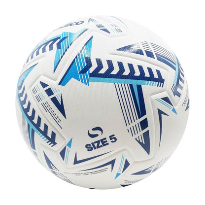 White-Blue - Back - Sondico Thermo Football