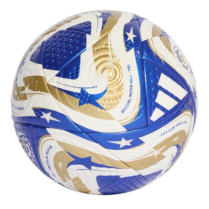 White-Blue - Back - Adidas Textured Football