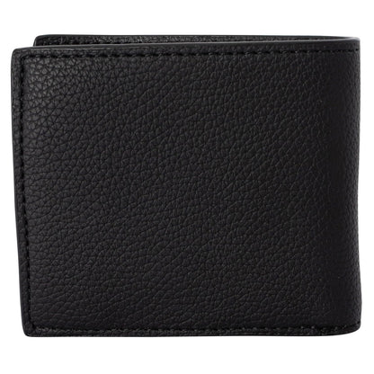 Noir - Back - Lacoste Logo Bi-Fold Wallet