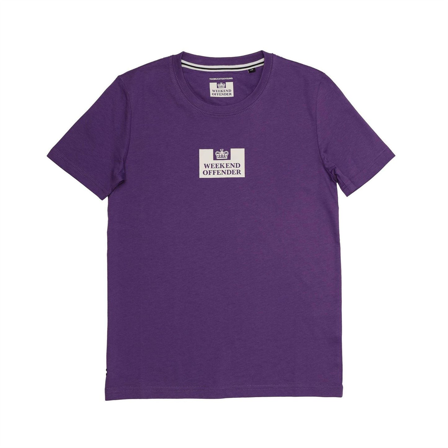 Purple - Front - Weekend Offender Womens-Ladies The Heights Cotton T-Shirt