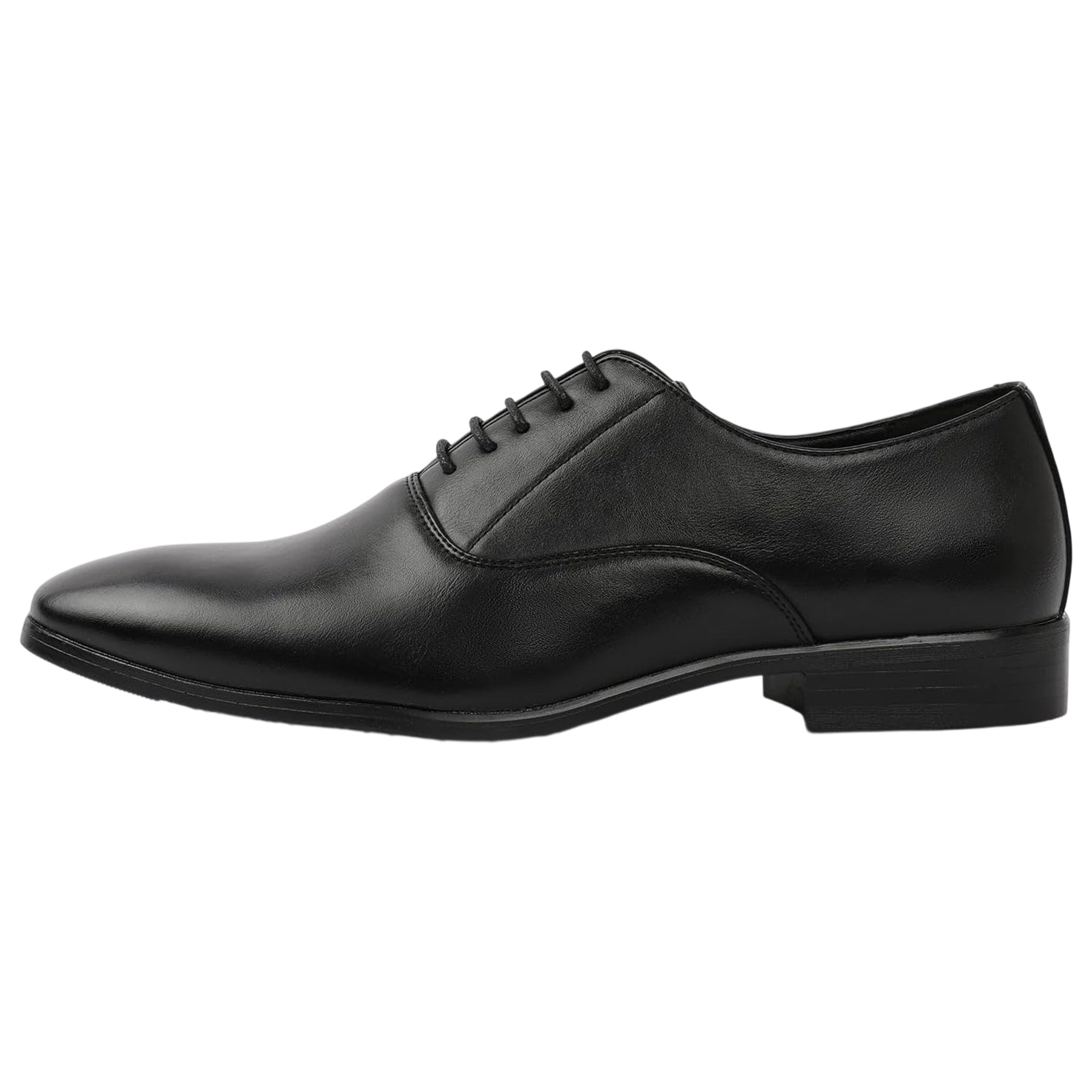 Black Patent - Back - Where´s That From Mens Patent Leather Low Heel Oxford Shoes