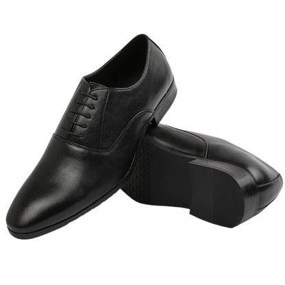 Black Patent - Side - Where´s That From Mens Patent Leather Low Heel Oxford Shoes