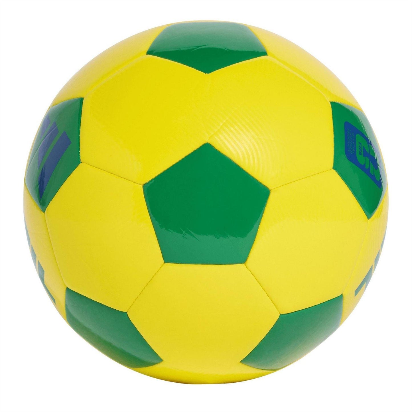 Yellow-Blue-Green - Back - Adidas Brazil Football