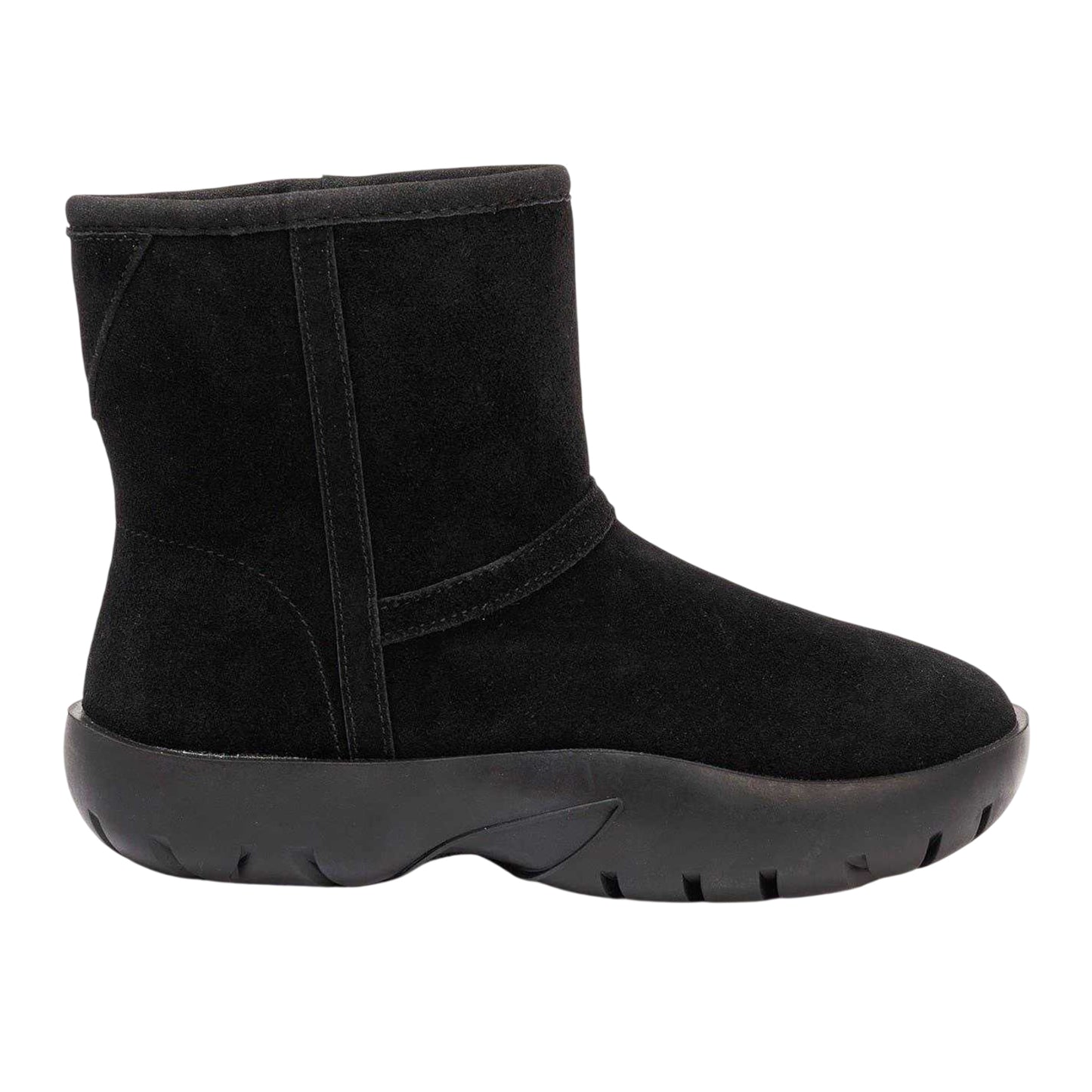 Black - Lifestyle - Golddigga Womens-Ladies Suede Snug Fit Ankle Boots