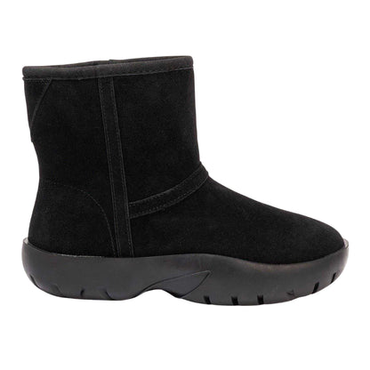 Black - Lifestyle - Golddigga Womens-Ladies Suede Snug Fit Ankle Boots