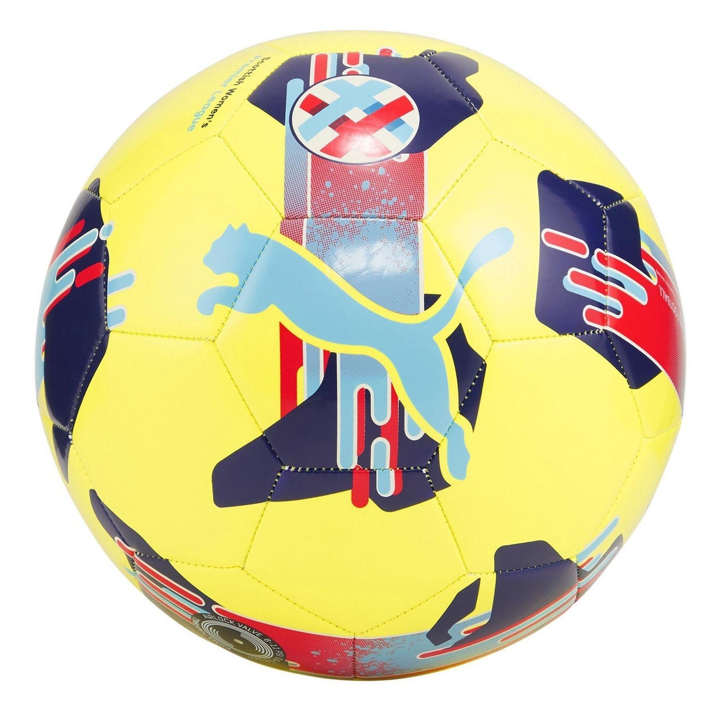 Fluorescent Yellow - Back - Puma Orbita 6 Football