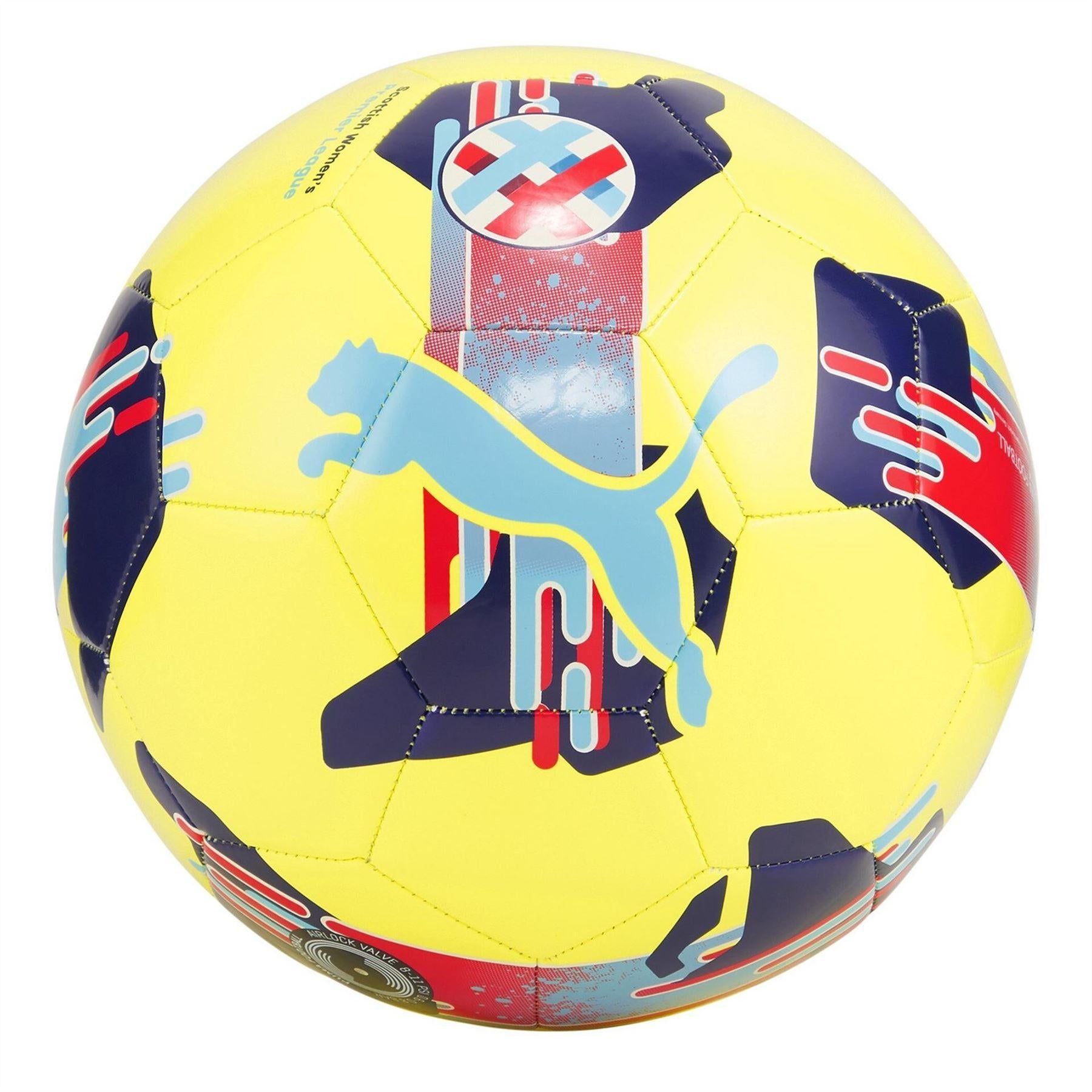Fluorescent Yellow - Back - Puma Orbita 6 Football