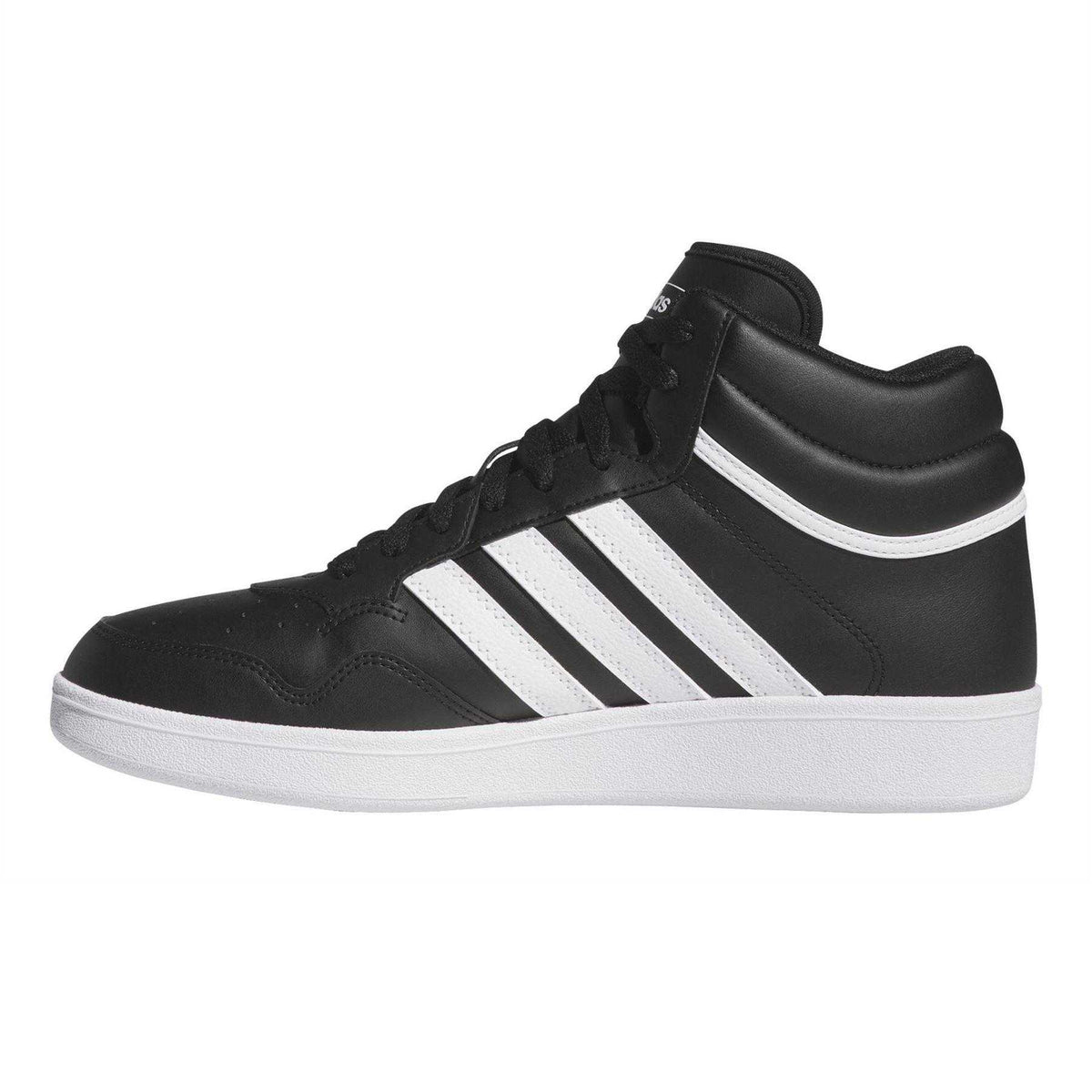 Core Black - Side - Adidas Womens-Ladies Hoops 4.0 Suede Trainers