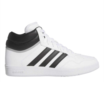 White - Lifestyle - Adidas Womens-Ladies Hoops 4.0 Suede Trainers