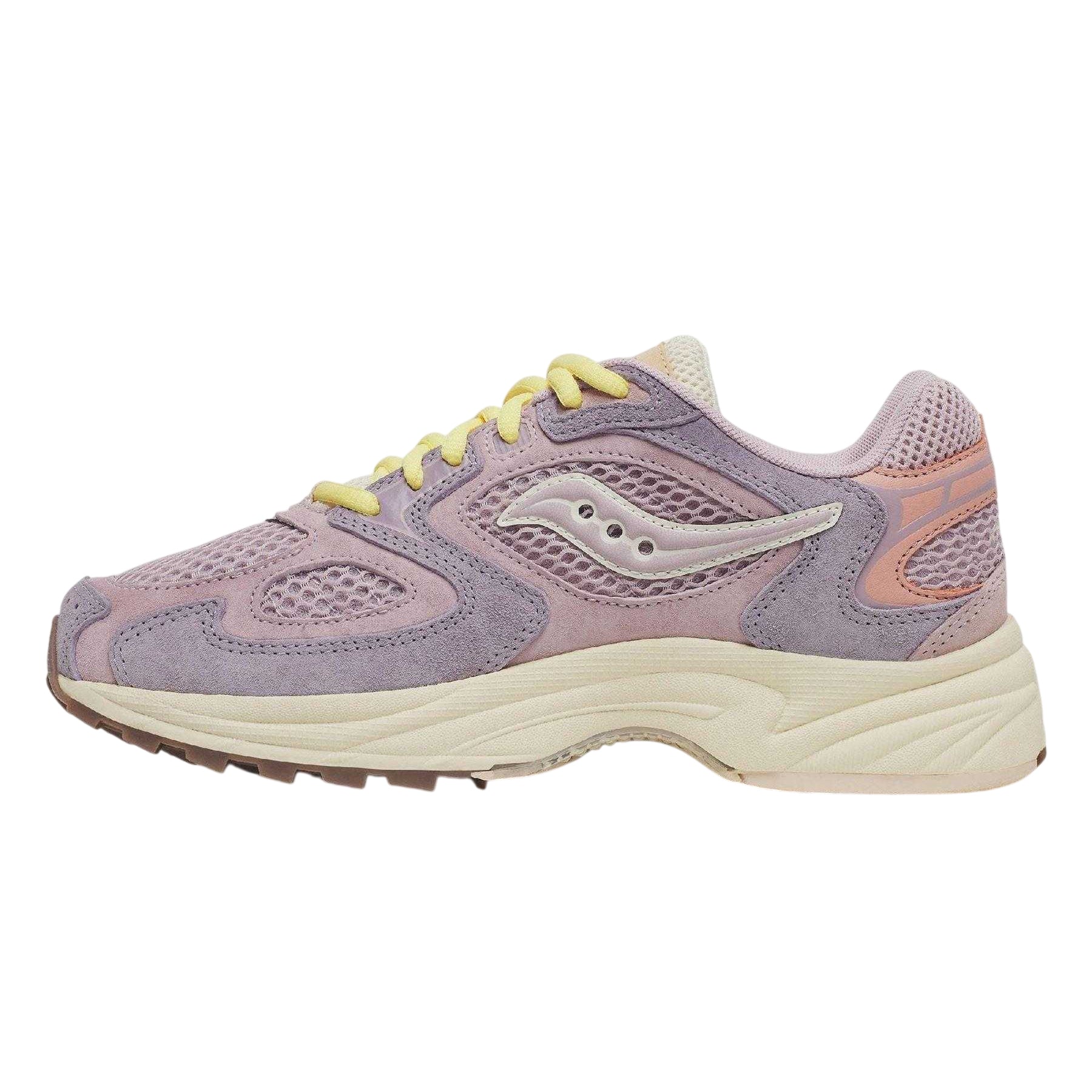 Violet - Back - Saucony Mens Grid Jazz 9 Suede Shoes