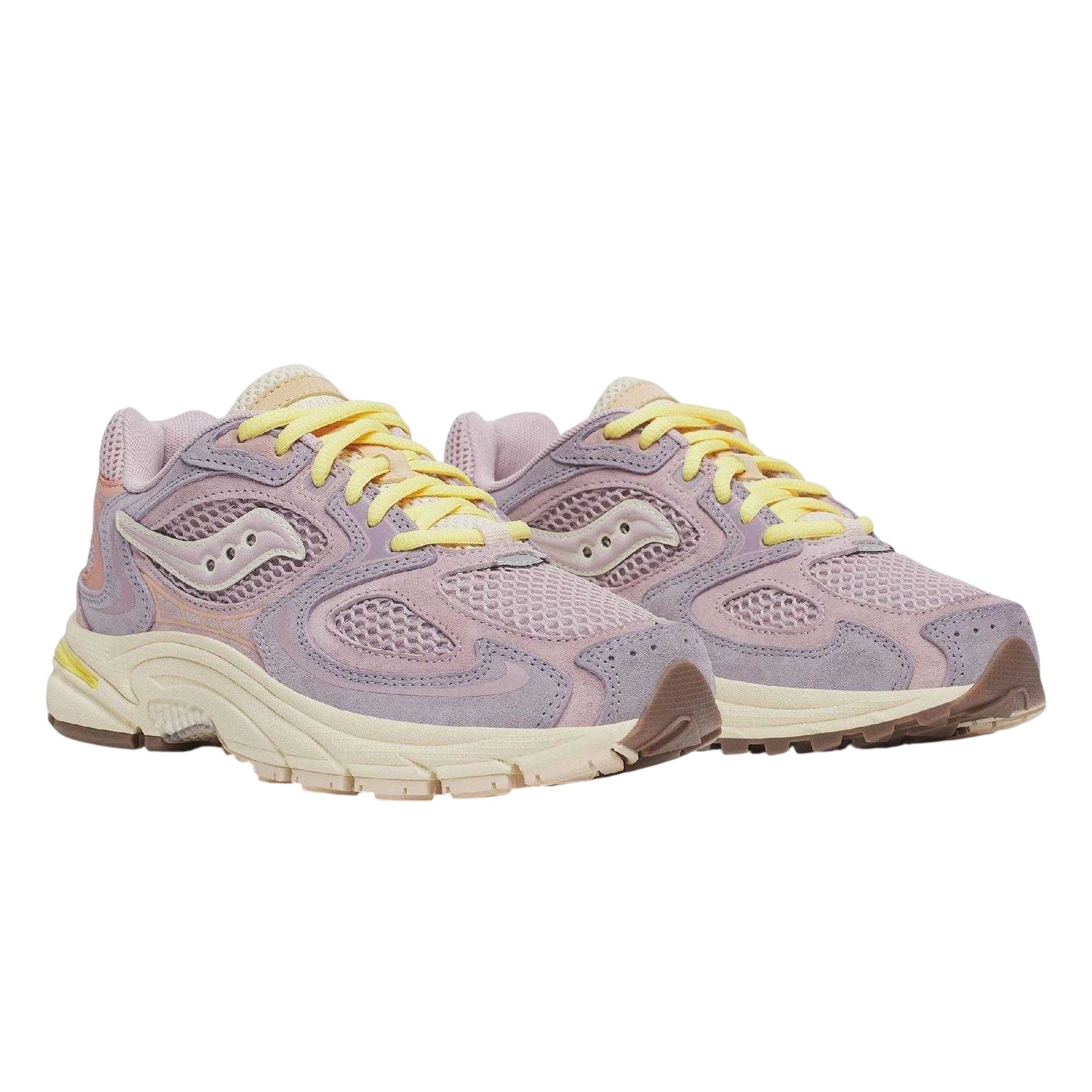 Violet - Lifestyle - Saucony Mens Grid Jazz 9 Suede Shoes