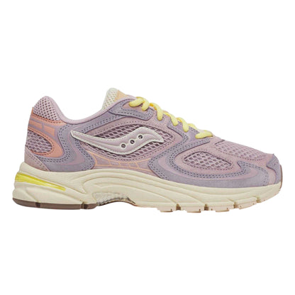 Violet - Front - Saucony Mens Grid Jazz 9 Suede Shoes
