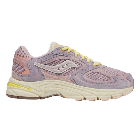 Violet - Front - Saucony Mens Grid Jazz 9 Suede Shoes