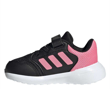 Core Black-Pink - Side - Adidas Childrens-Kids Tensaur Run 3.0 Trainers