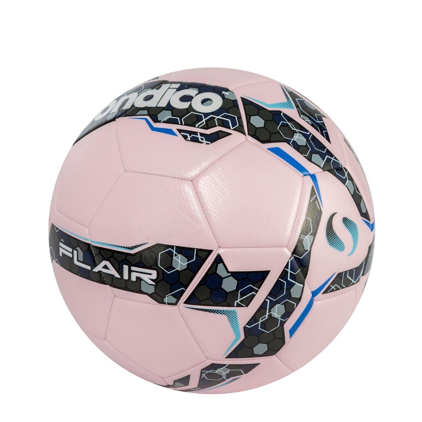 Pink-Black - Back - Sondico Childrens-Kids Geometric Hexagon Football