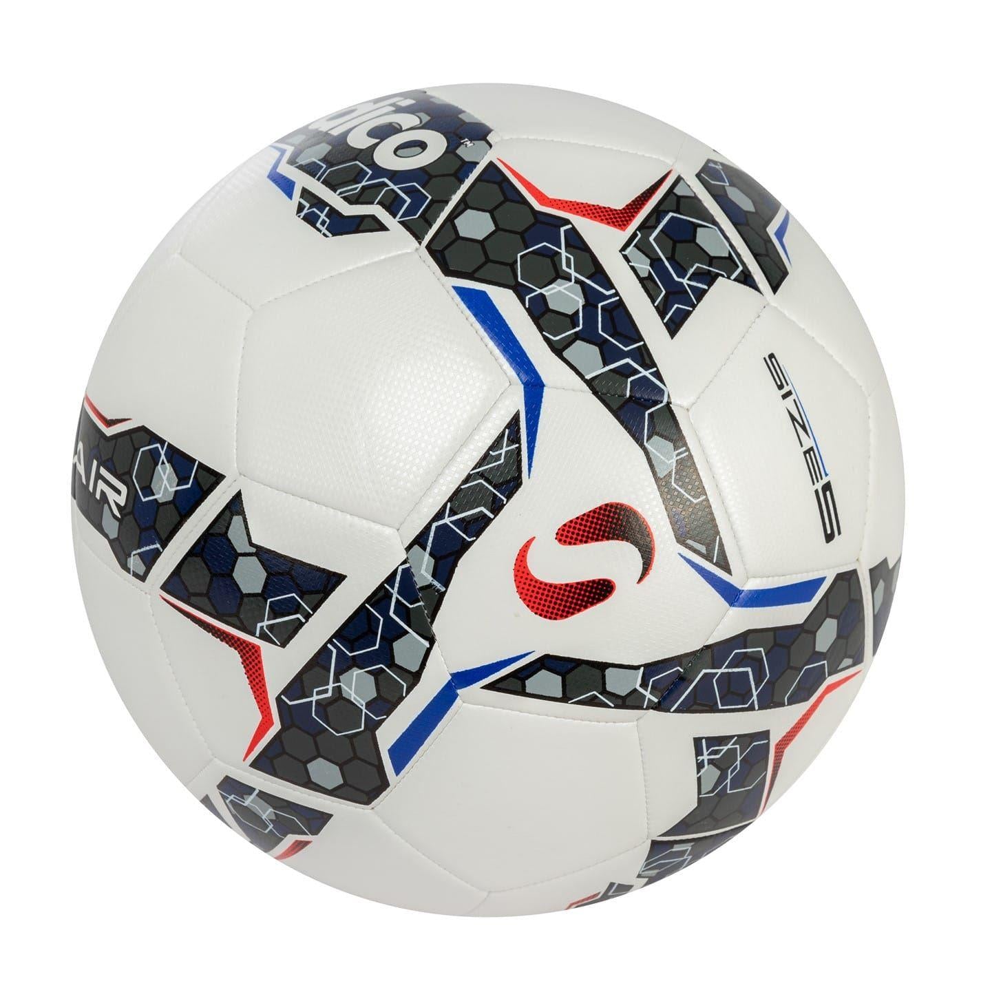 White-Black - Lifestyle - Sondico Childrens-Kids Geometric Hexagon Football