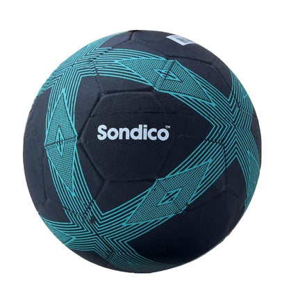 Black - Front - Sondico Teen Match Football