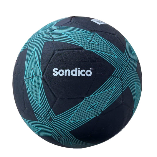 Black - Front - Sondico Teen Match Football