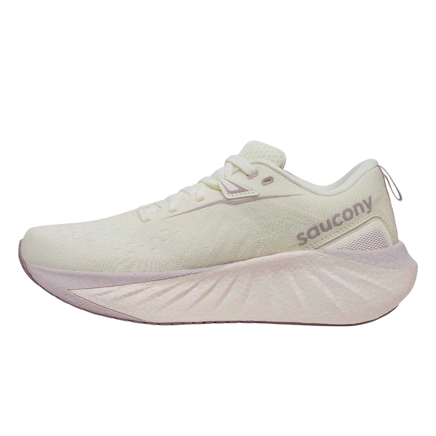Off White - Side - Saucony Womens-Ladies Triumph 22 Running Shoes