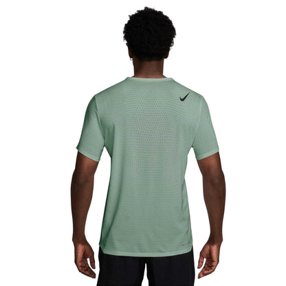Green - Back - Nike Mens Aero Swoosh Short-Sleeved Top