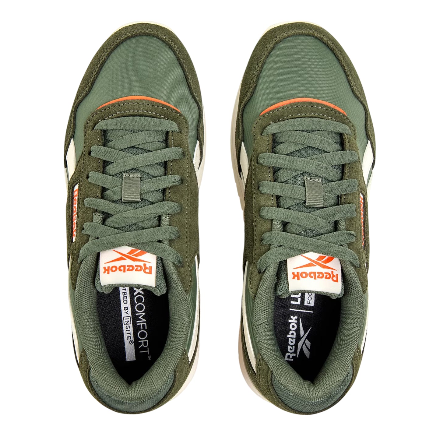 Breakaway Green - Side - Reebok Childrens-Kids Glide Ripple Trainers