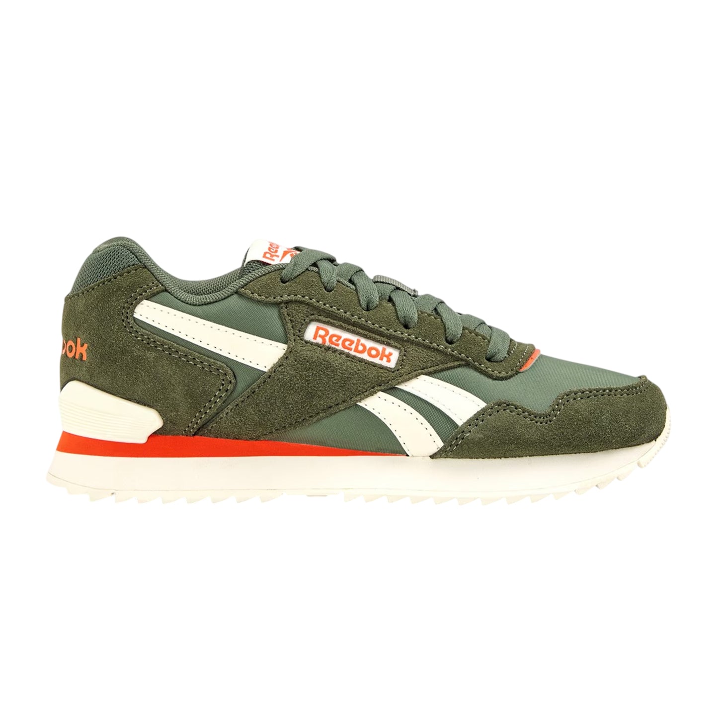 Breakaway Green - Front - Reebok Childrens-Kids Glide Ripple Trainers