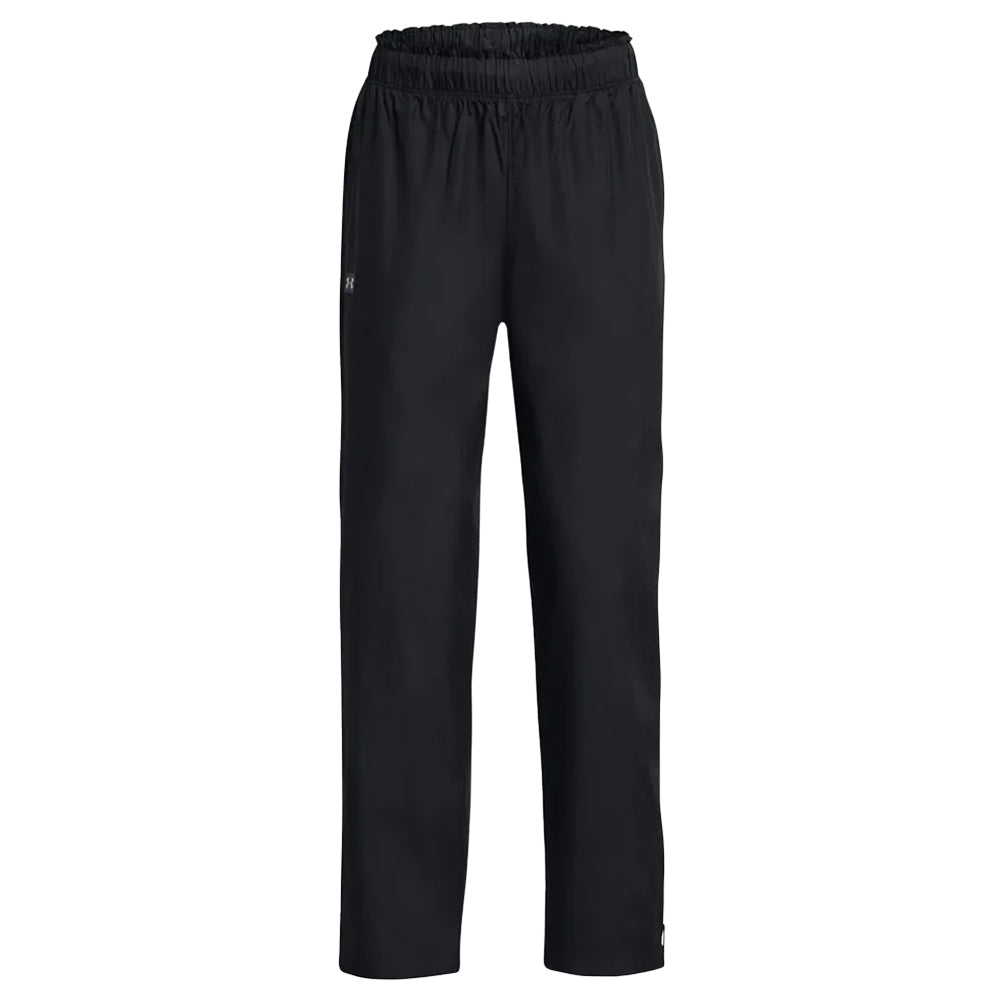 Black - Front - Under Armour Womens-Ladies Vanish Elite Woven Oversized Jogging Bottoms