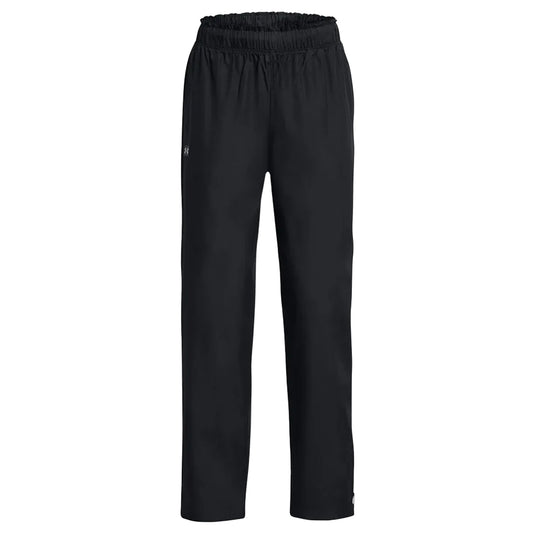 Black - Front - Under Armour Womens-Ladies Vanish Elite Woven Oversized Jogging Bottoms